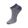 Dropship 3_Pair Set Unisex Casual Cotton Striped Ankle Length Socks (Multicolor)