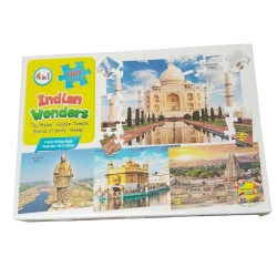 160_Pcs Set Indian Wonders Puzzle  |   Cardboard  |   Educational Toys| 3+ Years