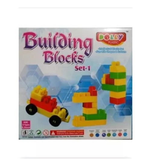 Building Blocks Set | Plastic | Educational Toys | 3+ Years