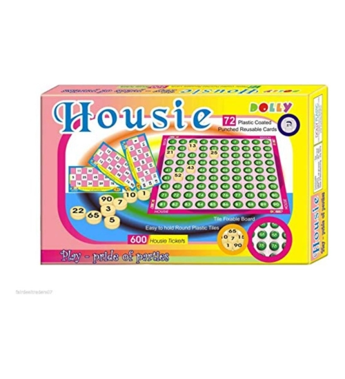 Housie Play-Pride Of Parties |  Paper, Plastic Toys |  Board Games | 5+ Years