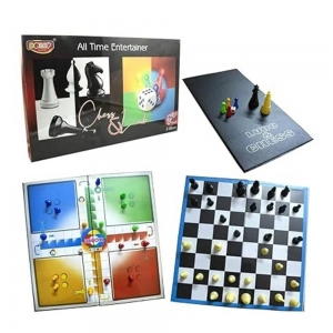 All Time Entertainer Chess&Ludo |  Paper, Plastic Toys |  Board Games | 5+ Years