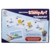 Stamp Art-Transport | Plastic | Educational Toys | 4+ Years Stamp Art-Transport | Plastic | Educational Toys | 4+ Years