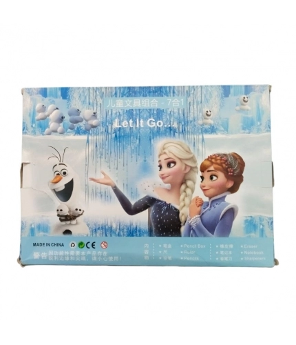 Frozen Princess - Stationery Kit |   Plastic  |   Stationery | 3+ Years