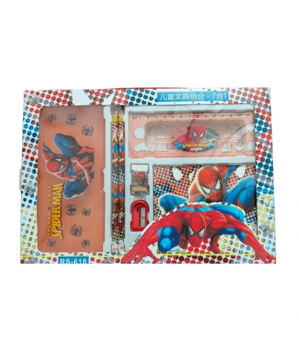 Spiderman - Stationery Kit |   Plastic  |   Stationery | 3+ Years