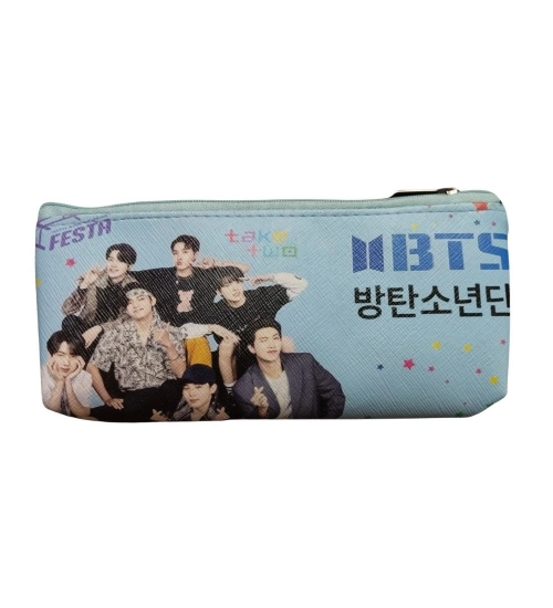 Pack Of_2 Pencil Poch - BTS |   Canvas  |   Stationery | 3+ Years