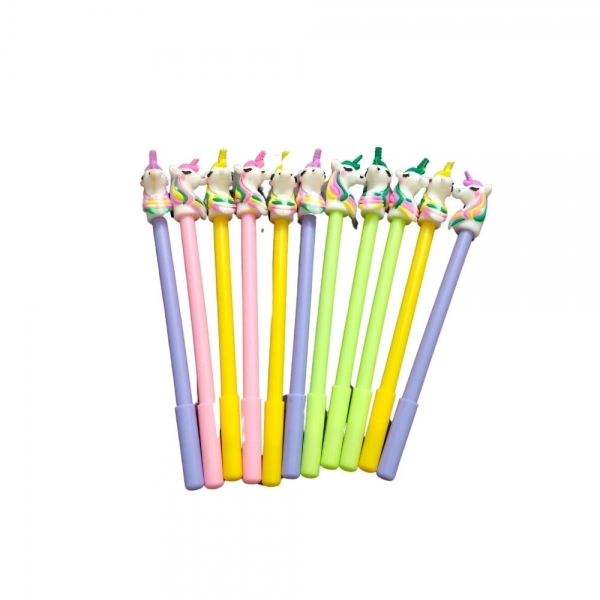 Dropship 12_Pcs Set Unicorn Pencil |   Plastic  |   Stationery | 3+ Years