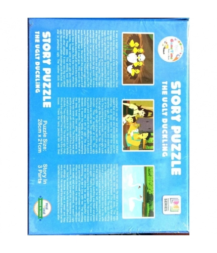 35_Pcs Set Ugly Ducklingg Story Puzzle | Cardboard | Educational Toys | 5+ Years 35_Pcs Set Ugly Ducklingg Story Puzzle | Cardboard | Educational Toys | 5+ Years