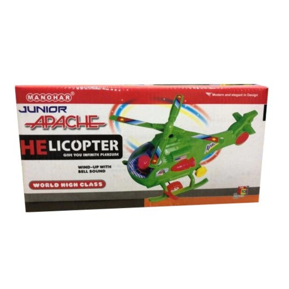 Junior Apachee Helicopter | Plastic | Toys | 3+ Years Junior Apachee Helicopter | Plastic | Toys | 3+ Years