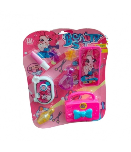Beauty Make Up Role Play Set for Girls |   Plastic  |   Toys| 3+ Years