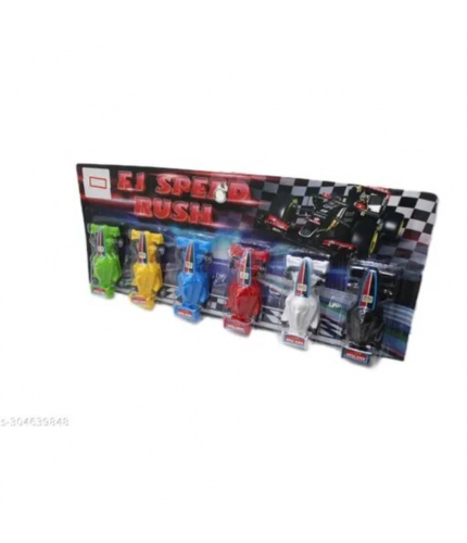 6_Pcs Set Colorful Mini Pull Back car Set | Plastic | Toys | 3+ Years