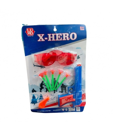Pack Of_3 X-Hero |   Plastic  |   Toys| 1+ Years