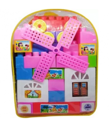 Fan Building Blocks | Plastic | Educational Toys | 3+ Years