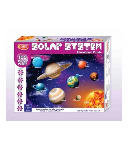 Solar System Puzzle | Cardboard | Educational Toys | 3+ Years