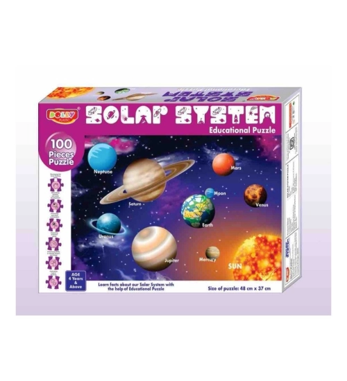 Solar System Puzzle | Cardboard | Educational Toys | 3+ Years Solar System Puzzle | Cardboard | Educational Toys | 3+ Years