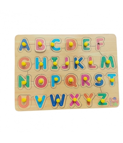Alphapet Wooden Puzzle |   Wooden  |   Educational Toys| 3+ Years