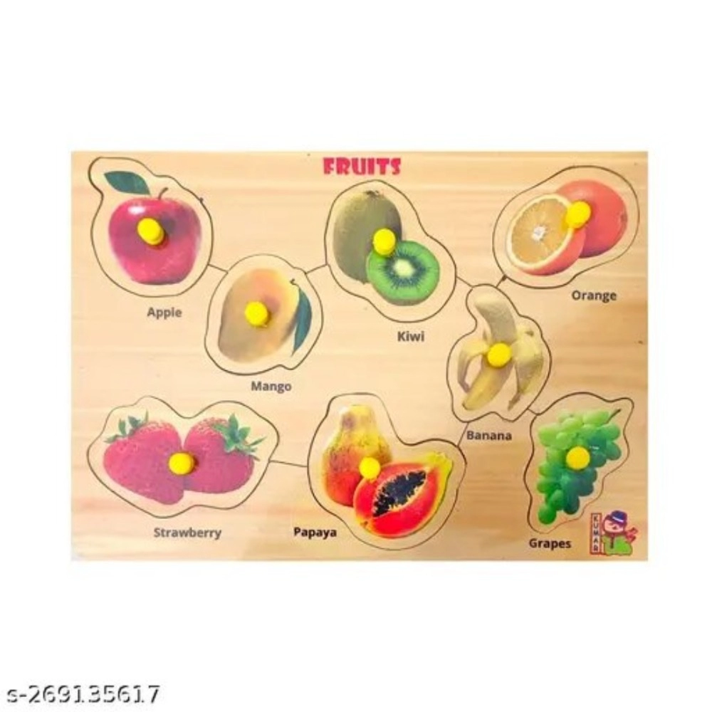 Fruits | Wood | Educational Toys | 3+ Years Fruits | Wood | Educational Toys | 3+ Years