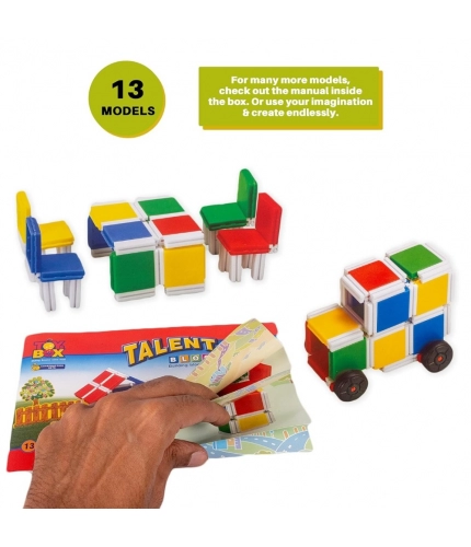 66_Pcs Set Talent Small Block | Plastic | Educational Toys | 3+ Years 66_Pcs Set Talent Small Block | Plastic | Educational Toys | 3+ Years