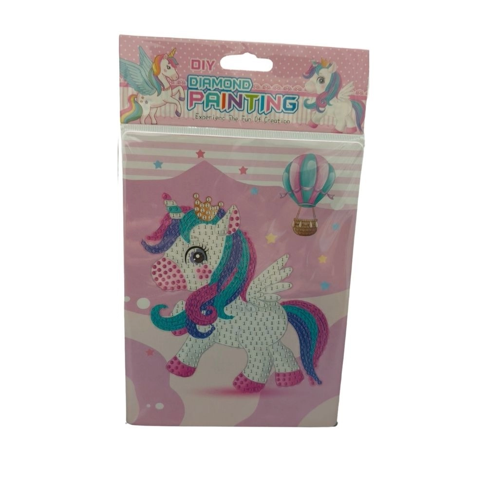 Pack Of_2 Diamond Painting Kit - Unicorn | Cardboard | Stationery | 2+ Years Pack Of_2 Diamond Painting Kit - Unicorn | Cardboard | Stationery | 2+ Years