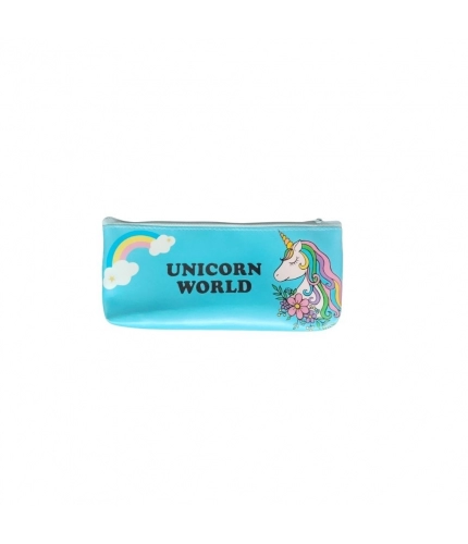 Pack Of_2 Pencil Poch - Unicorn World |   Canvas  |   Stationery | 3+ Years