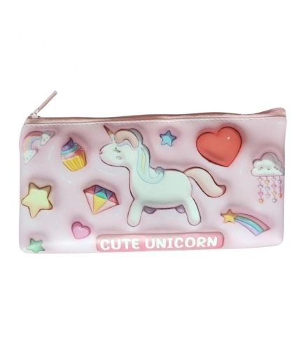 Unicorn Pencil Pouch |   Canvas  |   Stationery | 3+ Years
