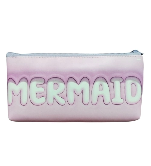 Mermaid Pencil Pouch |   Canvas  |   Stationery | 3+ Years
