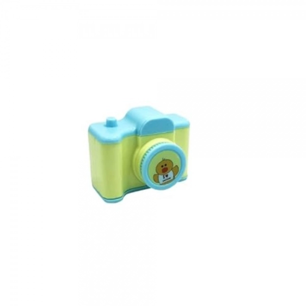 Dropship Pack Of_3 Camera Model Sharpener | Plastic | Stationery | 3+ Years
