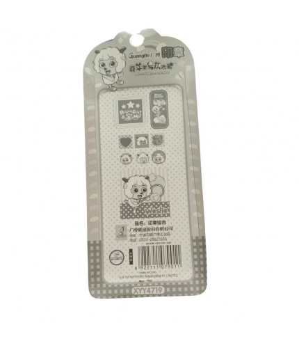 Pack Of_2 Cartoon Stamp |   Plastic  |   Stationery | 3+ Years