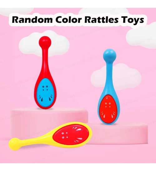Pack Of_2 2 pcs set Tim rattle | Plastic | Toys | 3+ Months