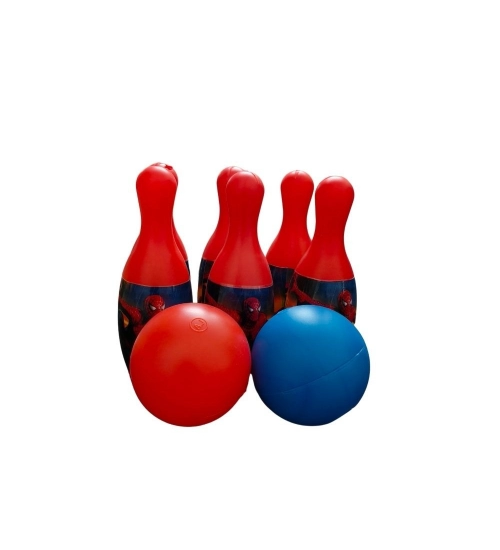 Spider Man Theme Bowling Set with two balls | Plastic | Toys| 1+ Years Spider Man Theme Bowling Set with two balls | Plastic | Toys| 1+ Years