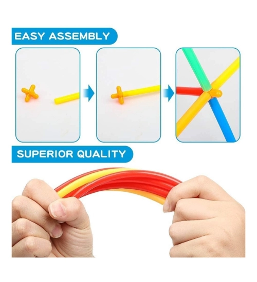 Pipe Block (Straw) | Plastic | Toys | 3+ Years