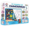 Chandrayaan Printed Colouring Mat | Canvas | Educational Toys | 3+ Years