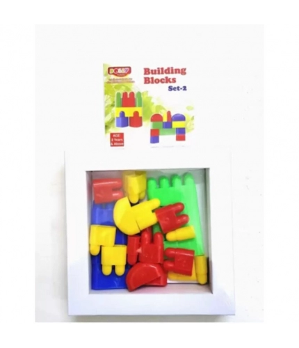 Building Blocks Set | Plastic | Educational Toys | 3+ Years