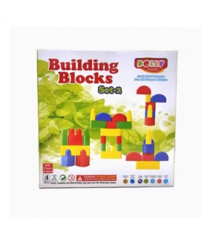 Building Blocks Set | Plastic | Educational Toys | 3+ Years