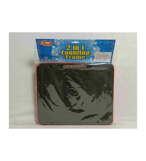 2 in 1 Counting Frame | Plastic | Educational Toys | 3+ Years