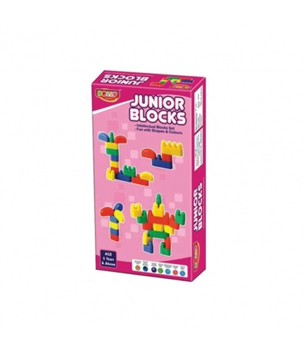 Junior Blocks | Plastic | Educational Toys | 3+ Years Junior Blocks | Plastic | Educational Toys | 3+ Years