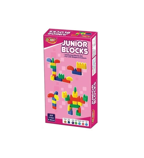 Junior Blocks | Plastic | Educational Toys | 3+ Years Junior Blocks | Plastic | Educational Toys | 3+ Years