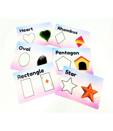 Flash Card-Colour N Shapes | Plastic | Educational Toys | 6+ Months