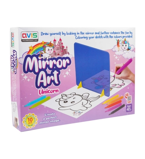 Mirror Art | Cardboard | Educational Toys | 3+ Years