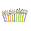 Dropship 12_Pcs Set Unicorn Pencil |   Plastic  |   Stationery | 3+ Years