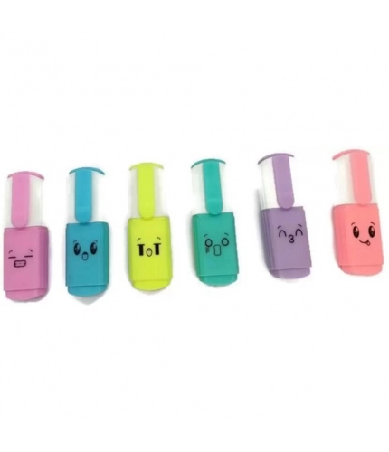Unique small Size highlighter marker pen | Plastic | Stationery | 3+ Years Unique small Size highlighter marker pen | Plastic | Stationery | 3+ Years
