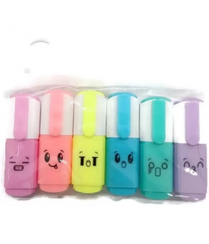 Unique small Size highlighter marker pen | Plastic | Stationery | 3+ Years