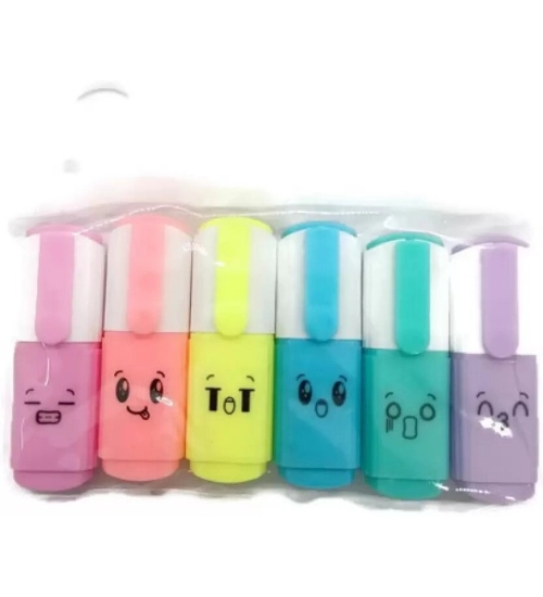 Unique small Size highlighter marker pen | Plastic | Stationery | 3+ Years