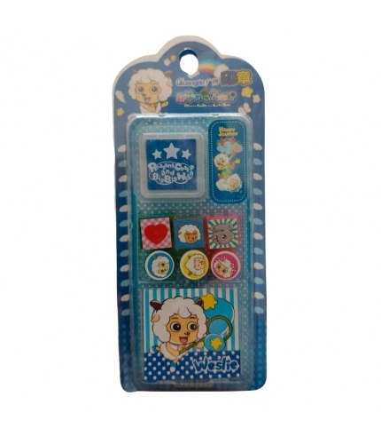 Pack Of_2 Cartoon Stamp |   Plastic  |   Stationery | 3+ Years