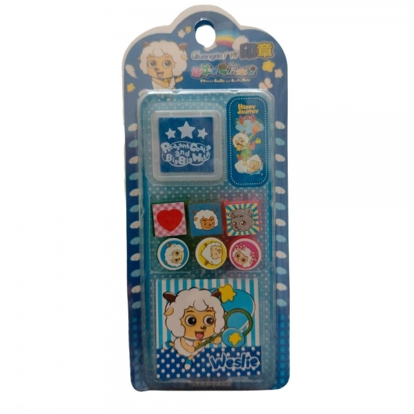 Dropship Pack Of_2 Cartoon Stamp |   Plastic  |   Stationery | 3+ Years