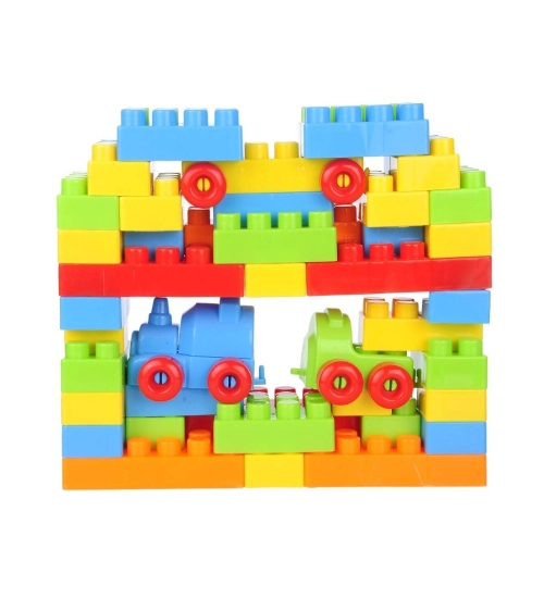 53_Pcs Set Building Blocks | Plastic | Educational Toys | 3+ Years