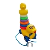 Dady Duck With Rings For Toddlers | Plastic | Toys| 1+ Years Dady Duck With Rings For Toddlers | Plastic | Toys| 1+ Years