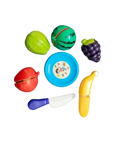 5_Pcs Set Cutting Fruits | Plastic | Toys| 1+ Years 5_Pcs Set Cutting Fruits | Plastic | Toys| 1+ Years