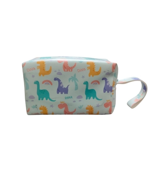 Pouch - Dinosaur Theme |   Canvas  |   Stationery | 3+ Years