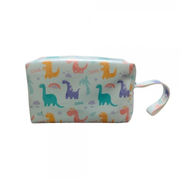 Dropship Pouch - Dinosaur Theme |   Canvas  |   Stationery | 3+ Years