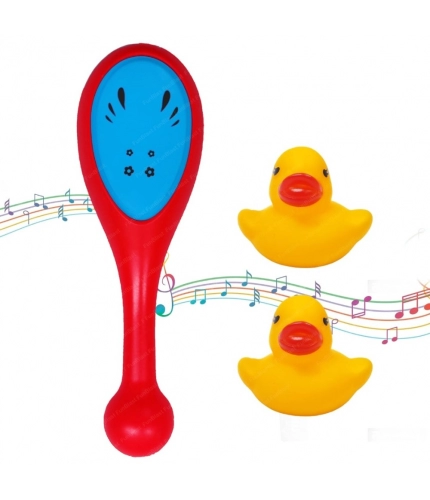 Pack Of_2 2 pcs set Tim rattle | Plastic | Toys | 3+ Months
